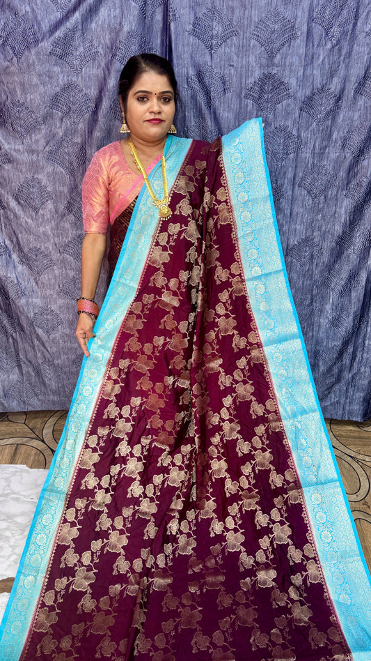 Warm Silk saree (bb)/Pre Booking 10 - 15 Days Dispatch