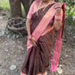 Vaira Oosi Warm Silk Sarees ( PEACH)