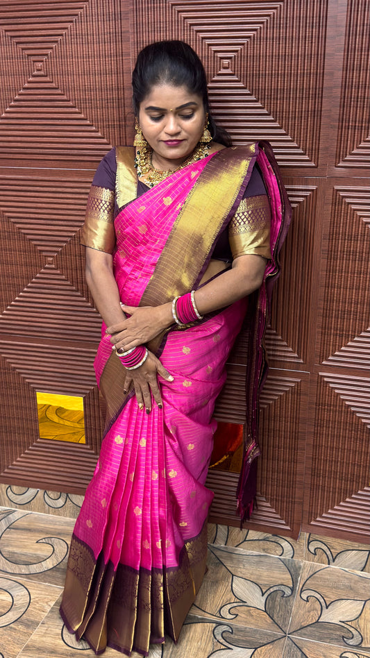 KATTAN SILK SAREE (Vaira Oosi)