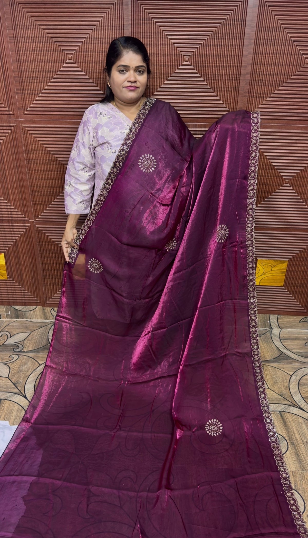 DESIGNER SAREE ( li pu)