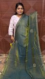 DESIGNER SAREE (MEH green)