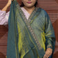 DESIGNER SAREE (MEH green)