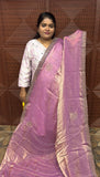 DESIGNER SAREE (onion pink)