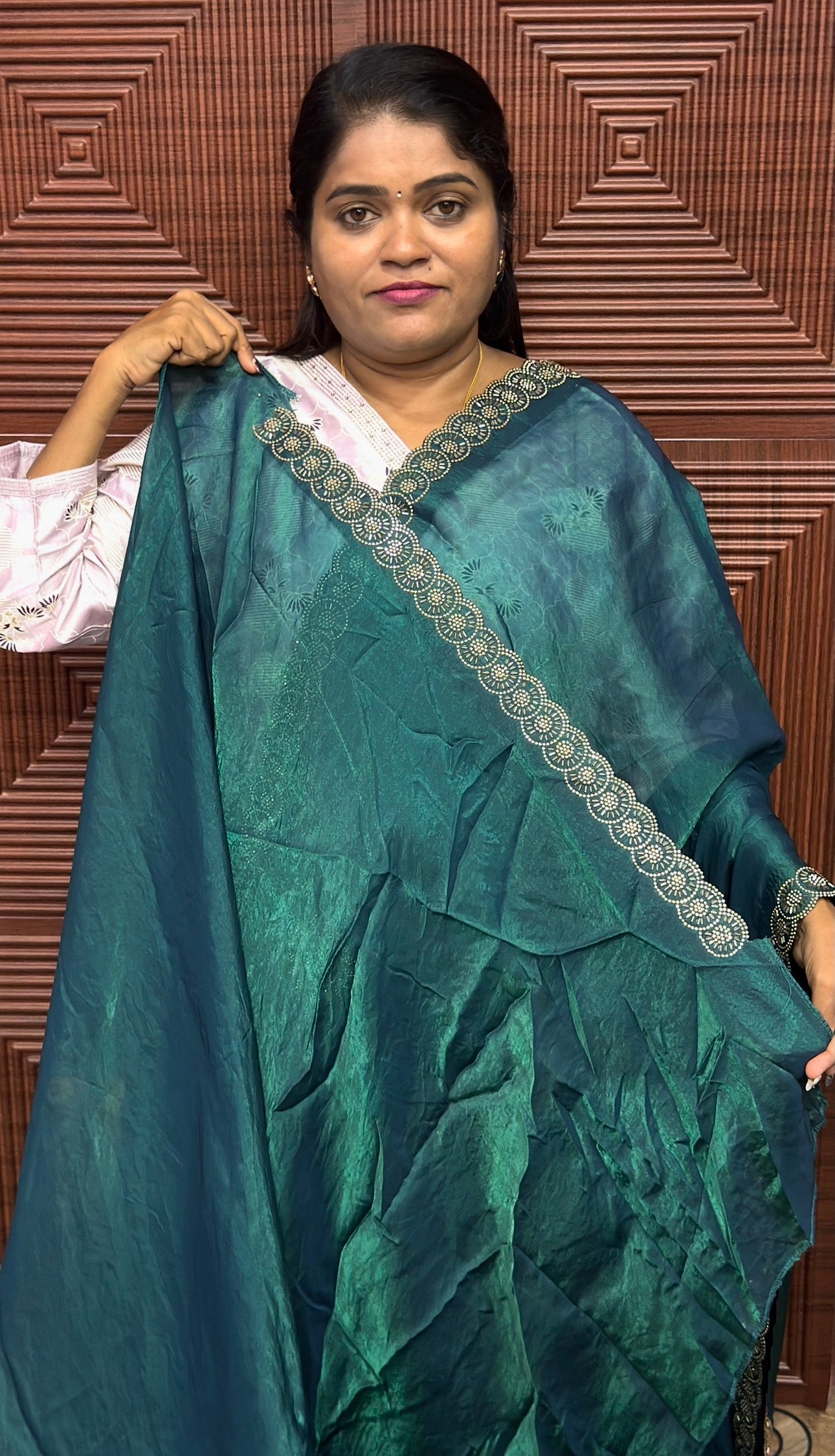 DESIGNER SAREE ( green)