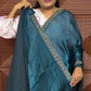 DESIGNER SAREE ( blue)