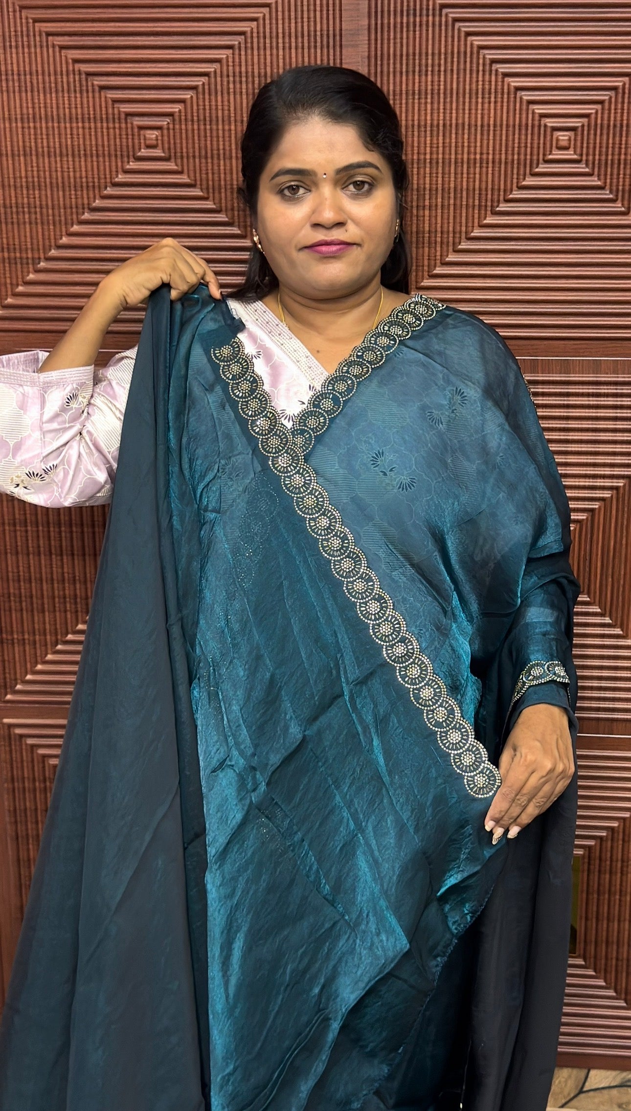 DESIGNER SAREE ( blue)
