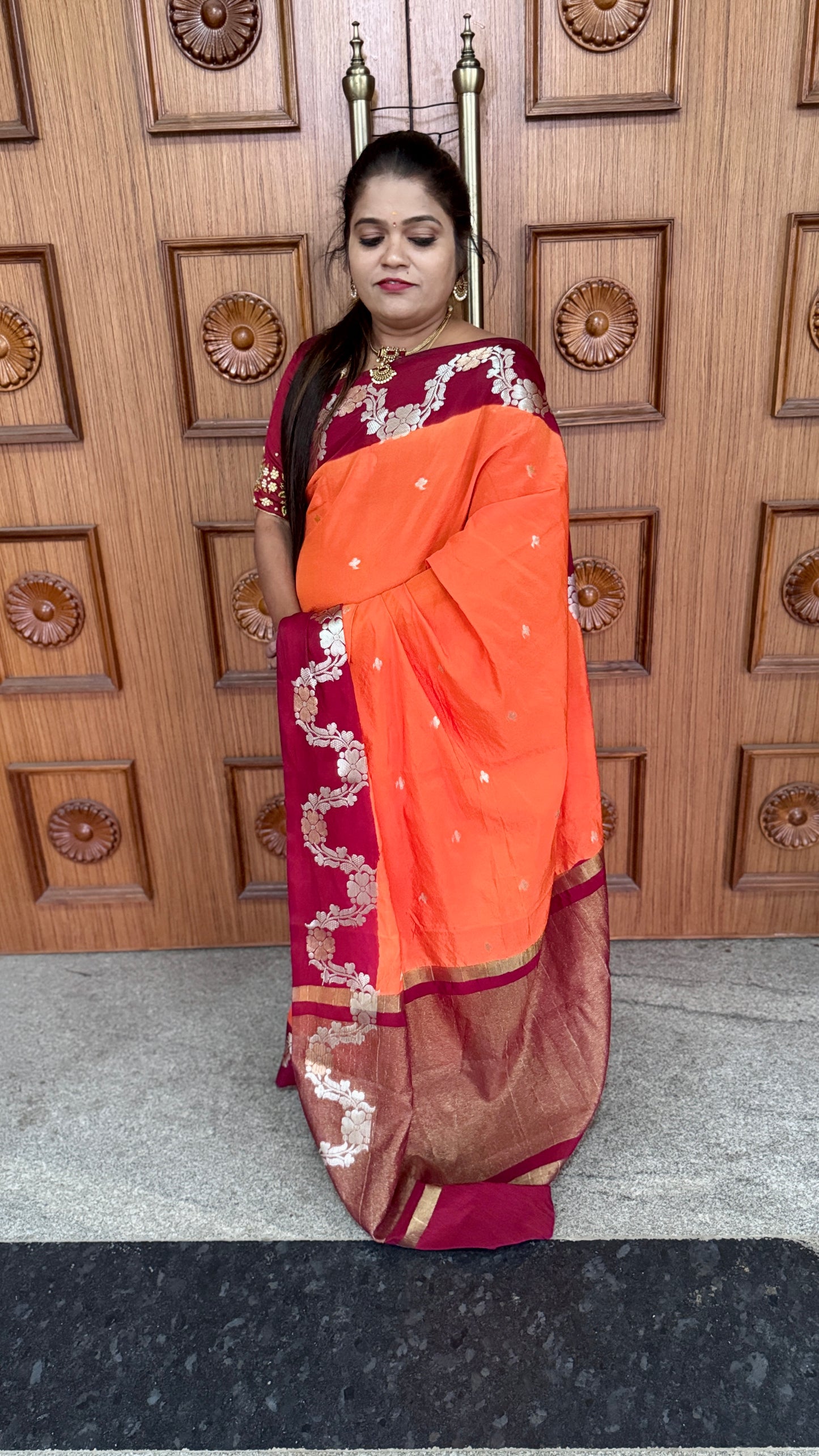 WARM SILK SAREE