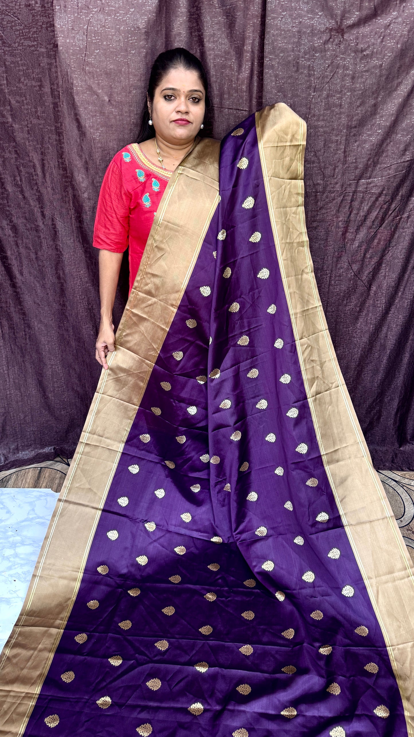 KANCHI SOFT SILK SAREE (VH) Pre Booking 10 - 15 Days Dispatch