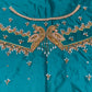 ✨ Elegant Aari Work Blouse Material ✨(grn)