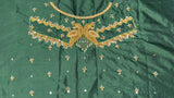 ✨ Elegant Aari Work Blouse Material ✨