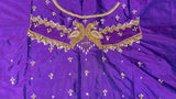 ✨ Elegant Aari Work Blouse Material ✨