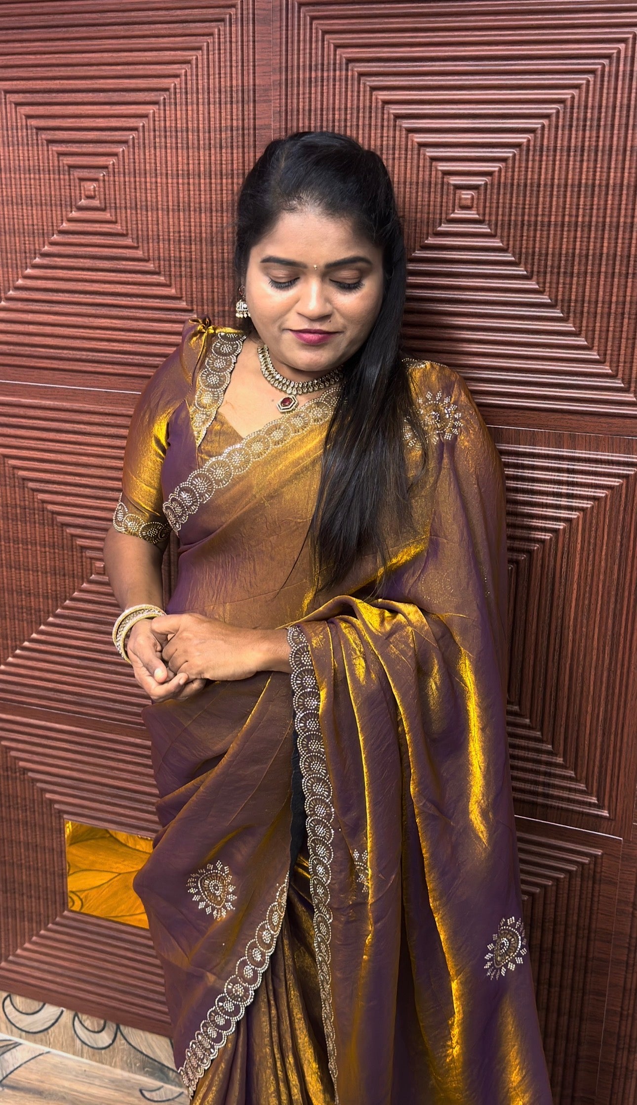 DESIGNER SAREE ( Hon)