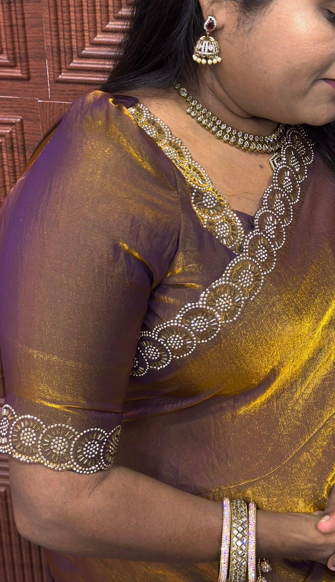 DESIGNER SAREE ( Hon)