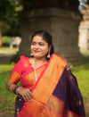 PREMIUM KANCHI SILK SAREE (v)