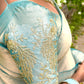 Space Silk Designer Sarees ( blue)