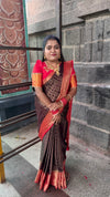 WARM SILK SAREE ( combination )