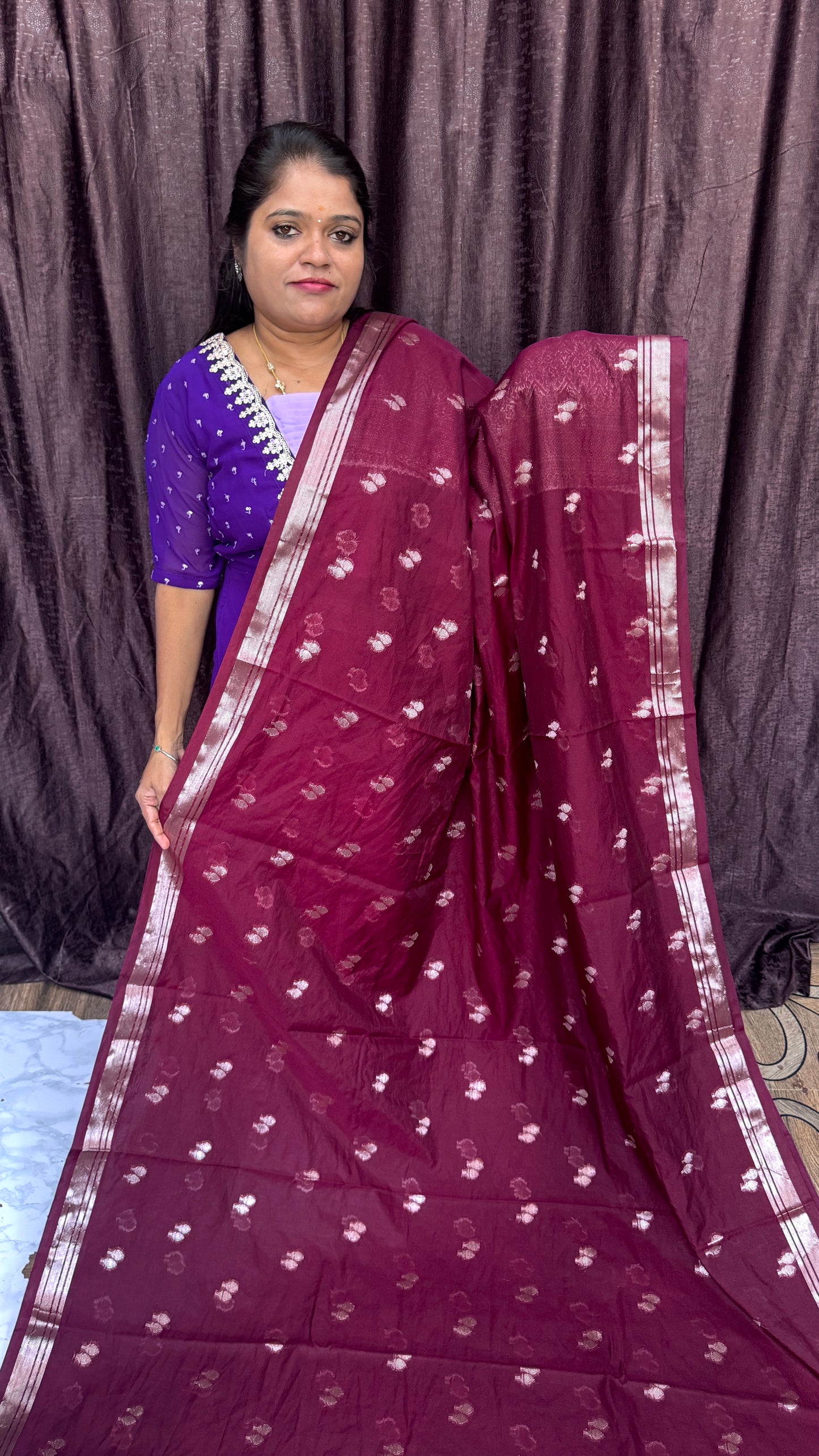 SEMI GEORGETTE SAREE (r)