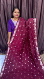 SEMI GEORGETTE SAREE (r)