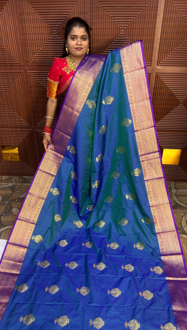 PREMIUM KANCHI SILK SAREE )M2