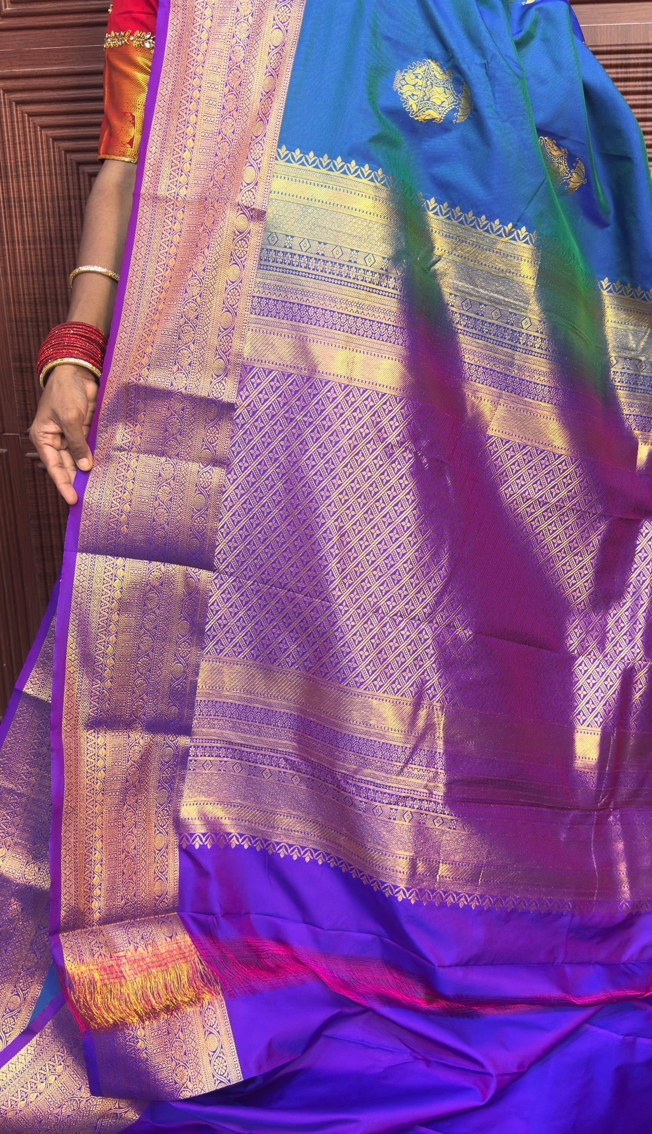 PREMIUM KANCHI SILK SAREE )M2