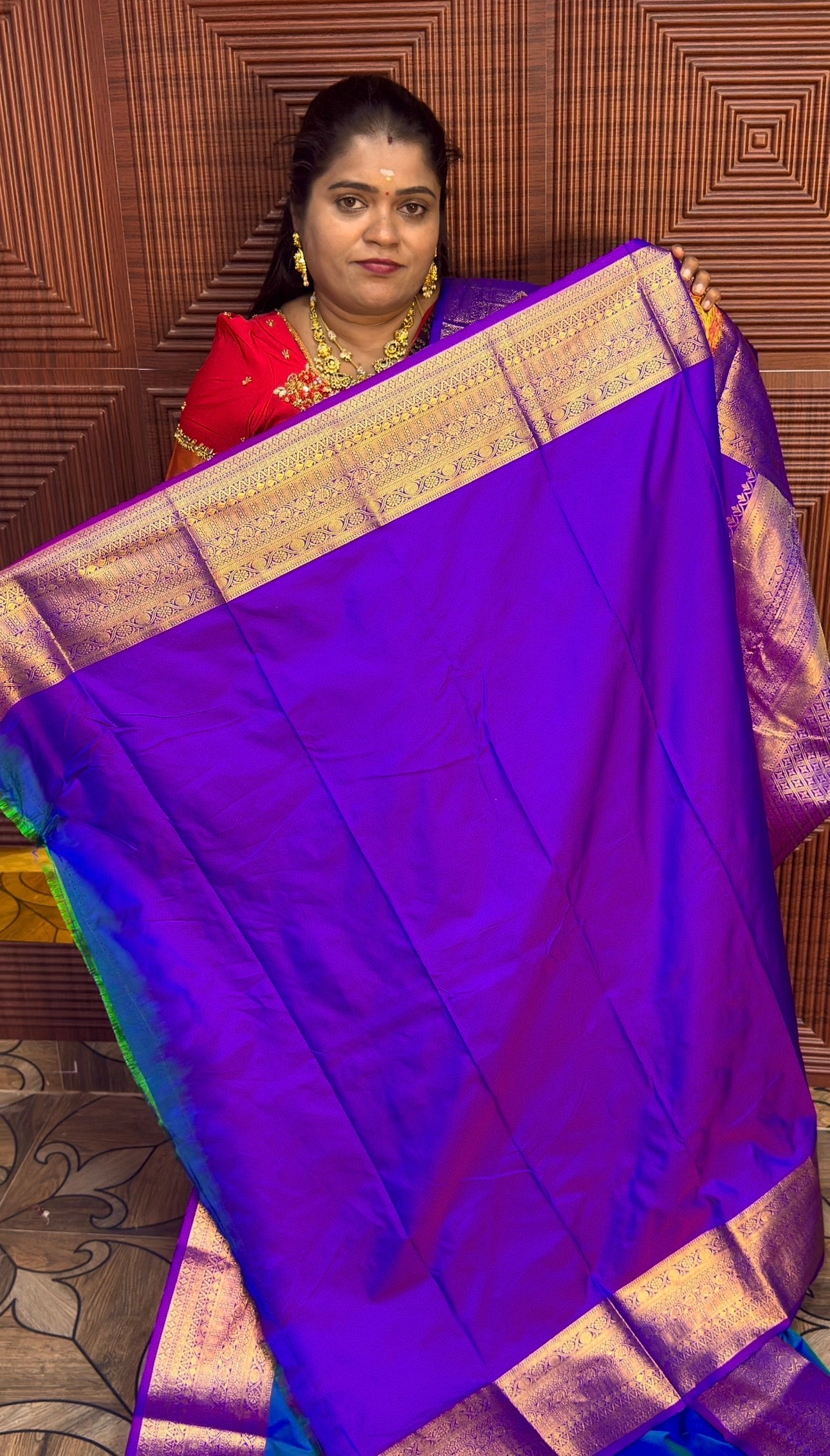 PREMIUM KANCHI SILK SAREE )M2