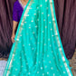 SEMI GEORGETTE SAREE (Ttt)