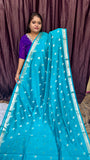 SEMI GEORGETTE SAREE (dt)