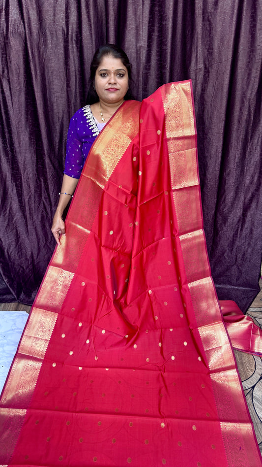 BANARASI SOFT SILK( Rd)
