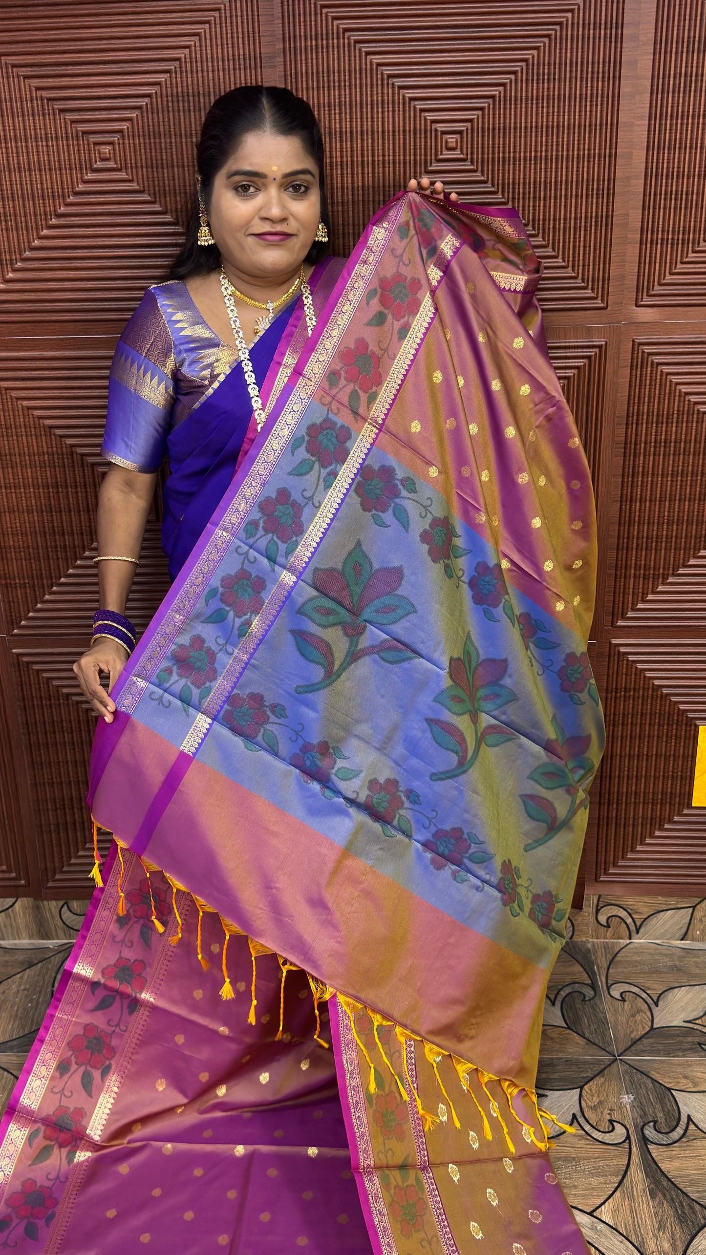 BANARASI SOFT SILK  ( PINK )