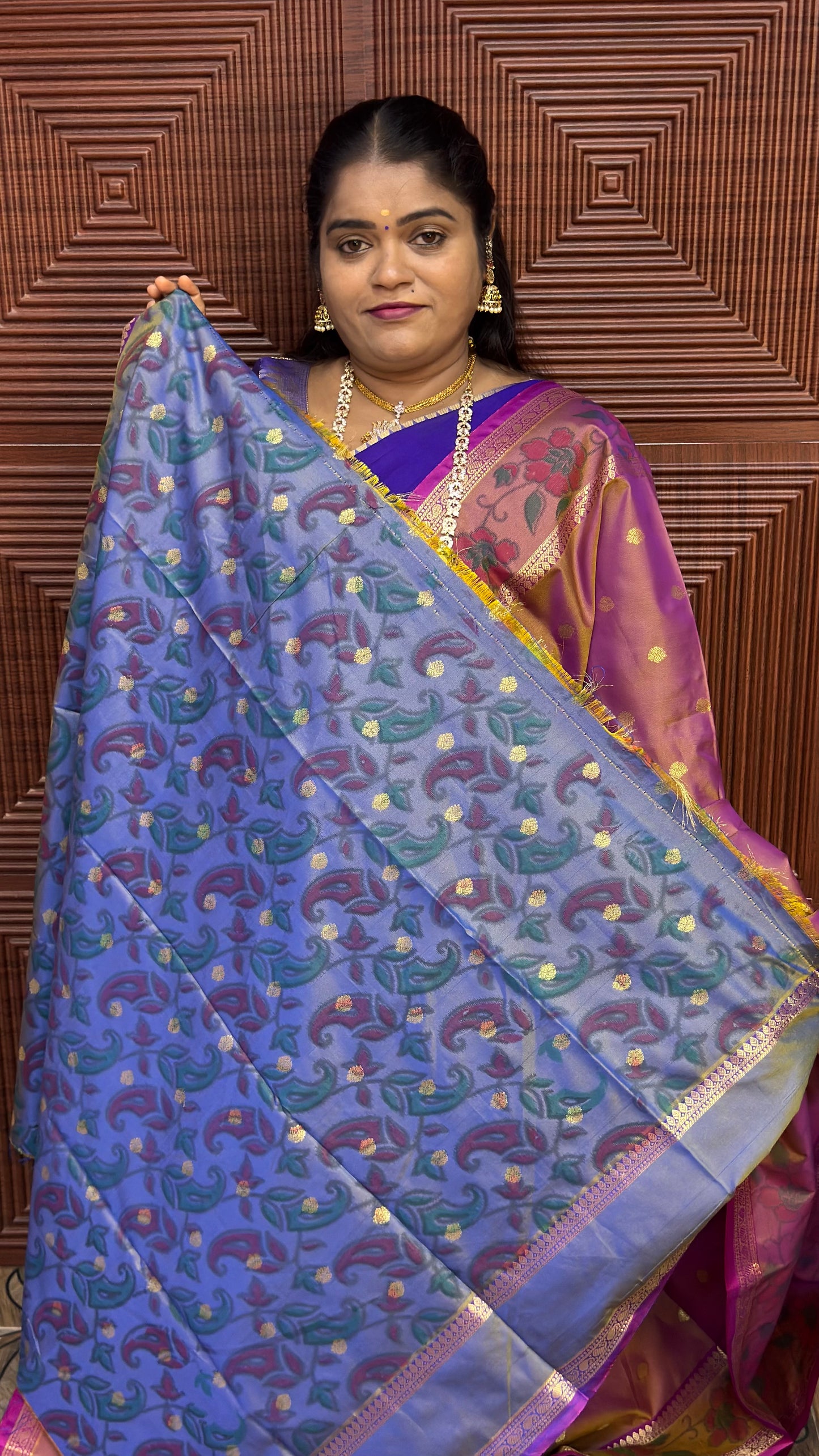 BANARASI SOFT SILK  ( PINK )