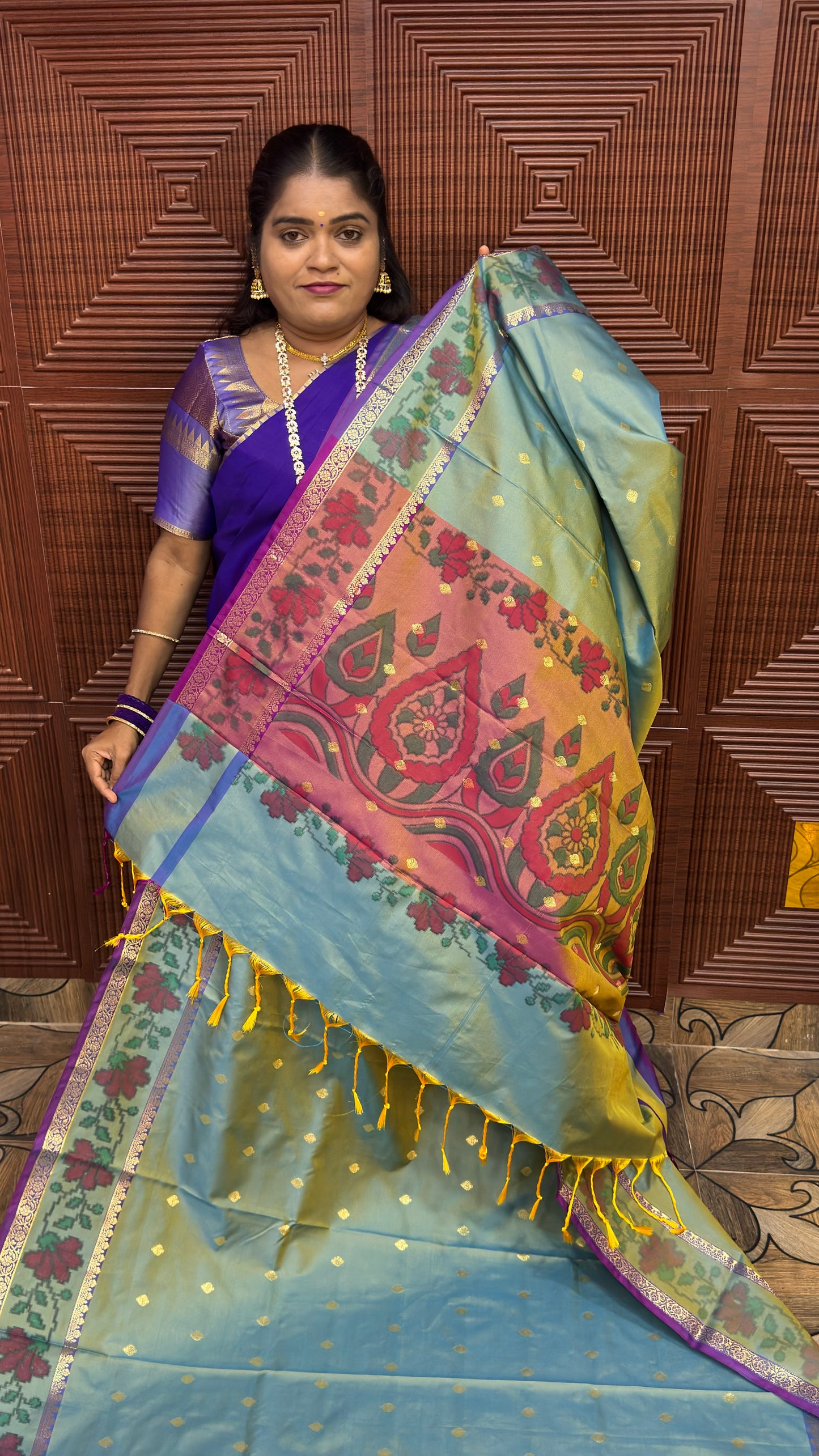 BANARASI SOFT SILK (blue)