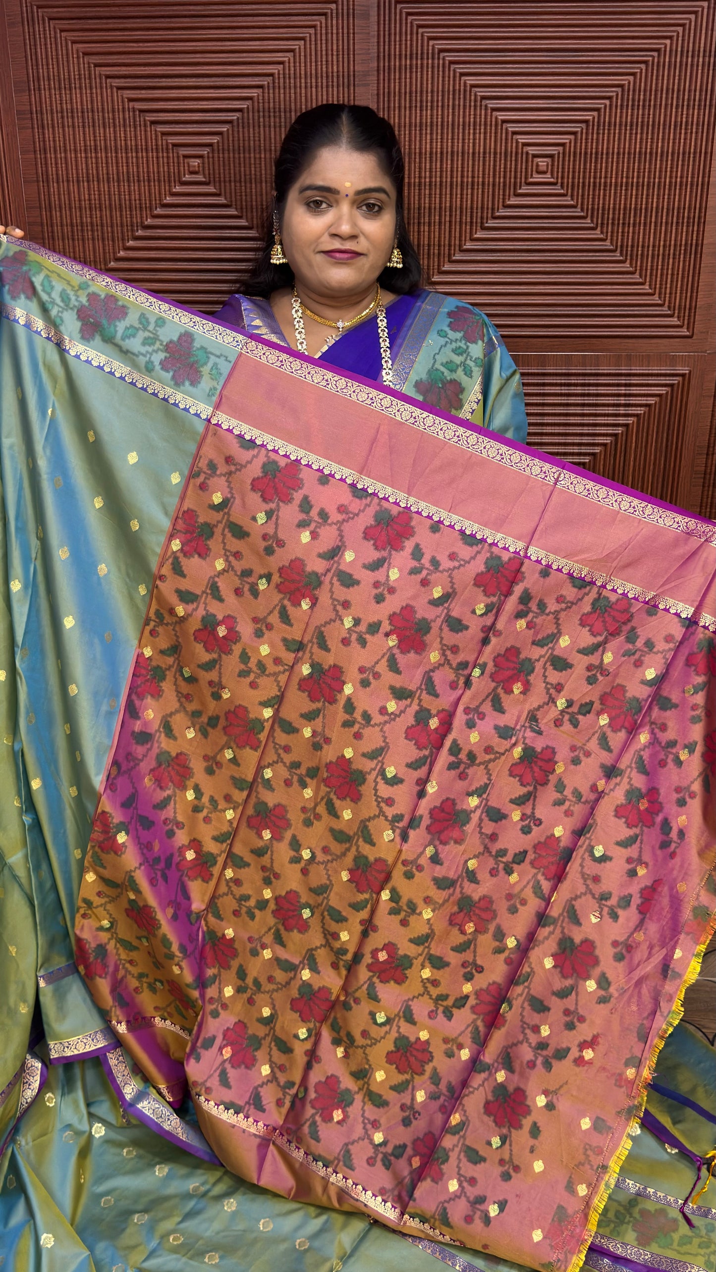 BANARASI SOFT SILK (blue)