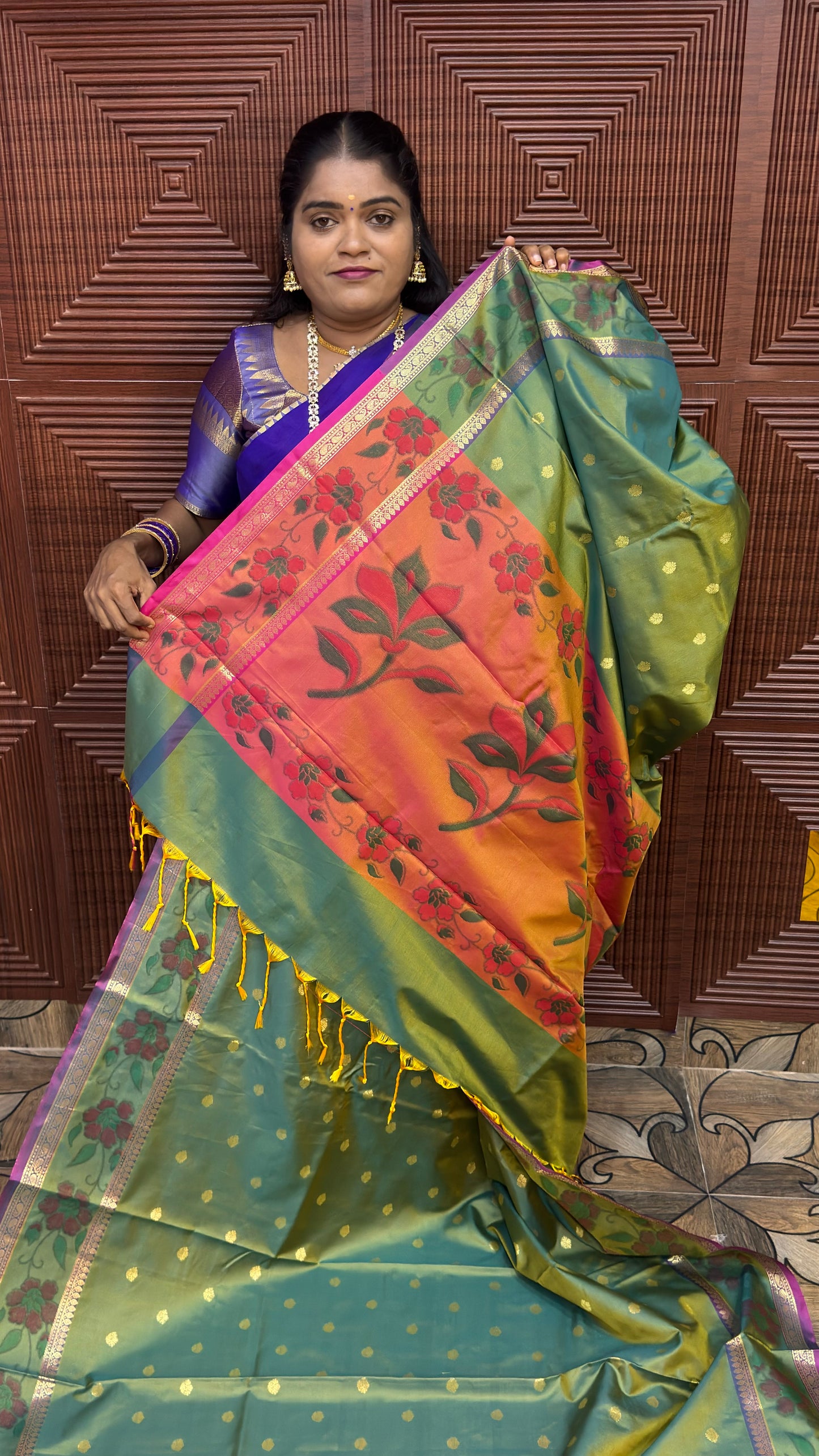 BANARASI SOFT SILK ( green )