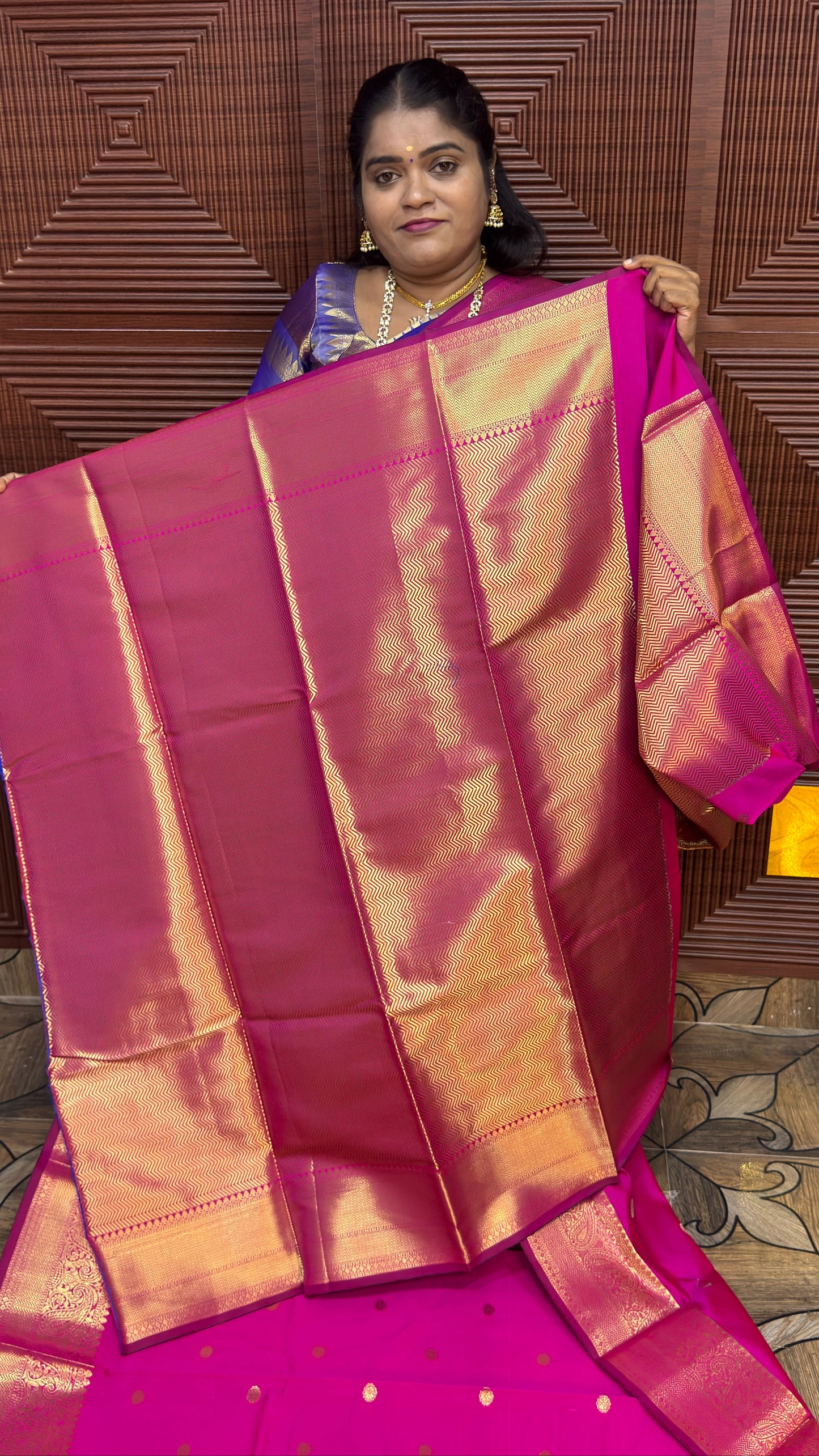 BANARASI SOFT SILK ( pink)