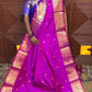 BANARASI SOFT SILK (Dark pink )