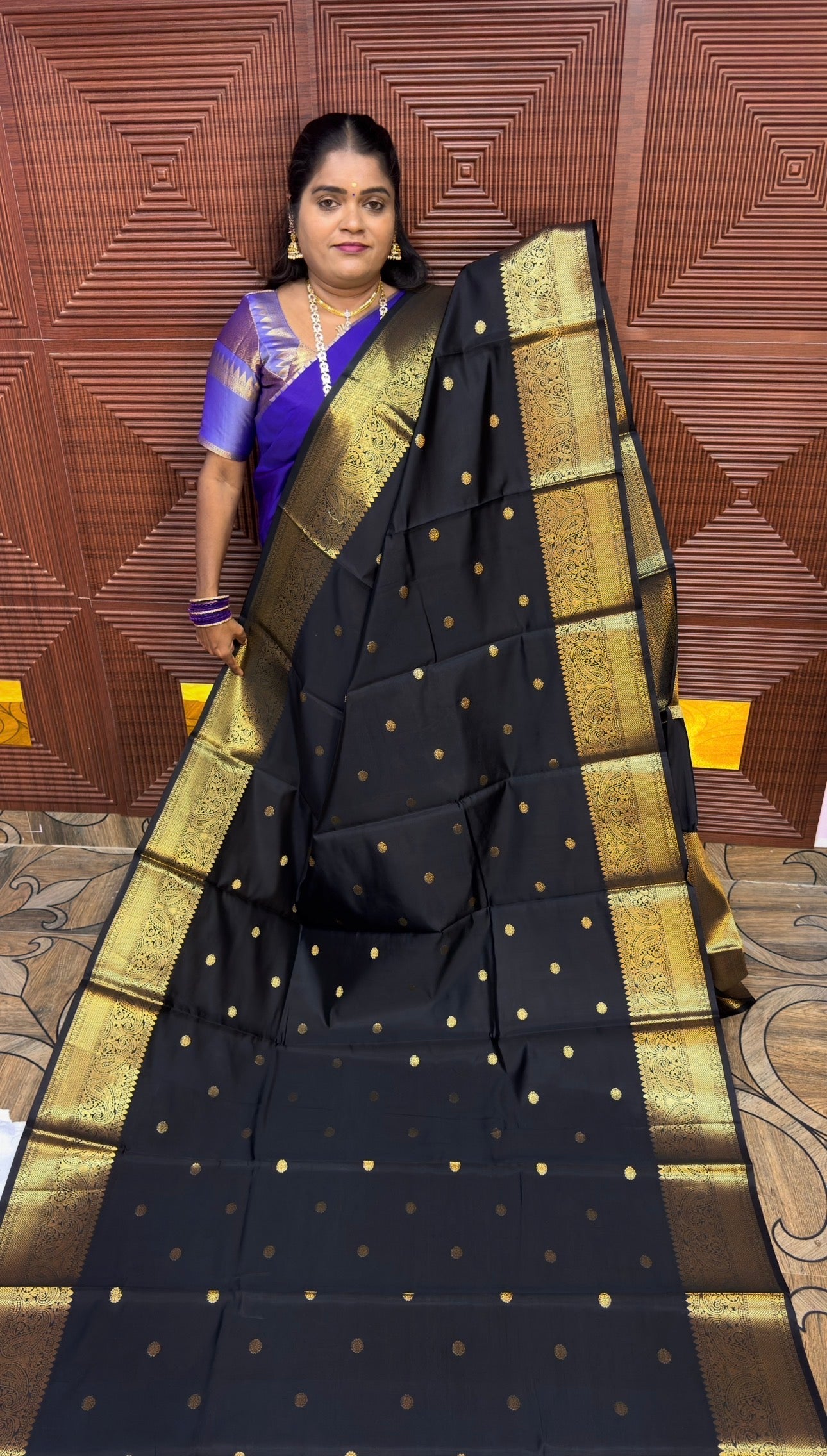 BANARASI SOFT SILK (black )