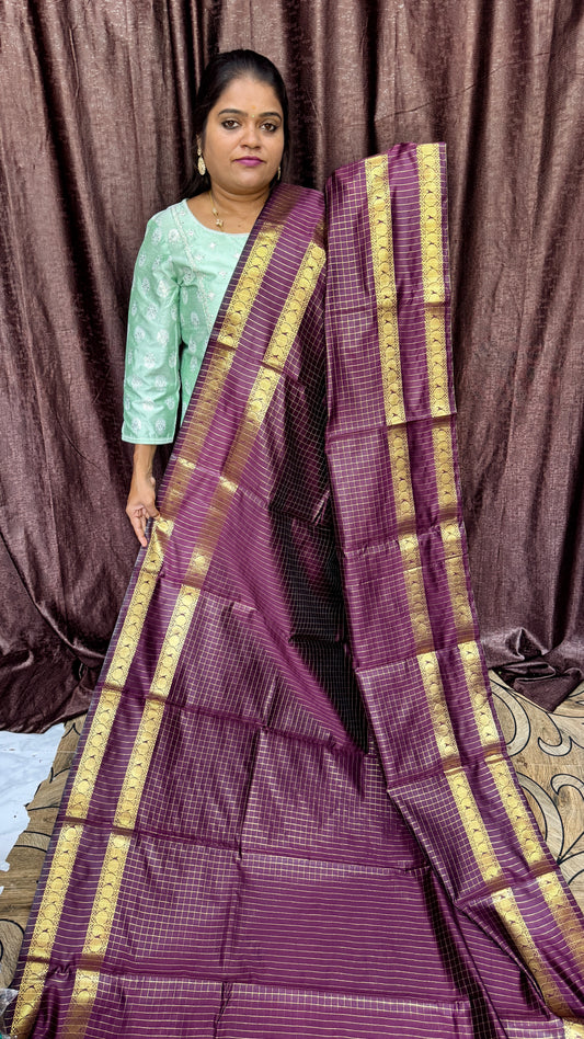 BANARASI SOFT SILK SAREE (NAG)