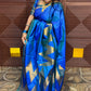 KANCHI SOFT SILK SAREE ( TE- BLUE) PRE BOOKING 3 WEEKS DISPATCH