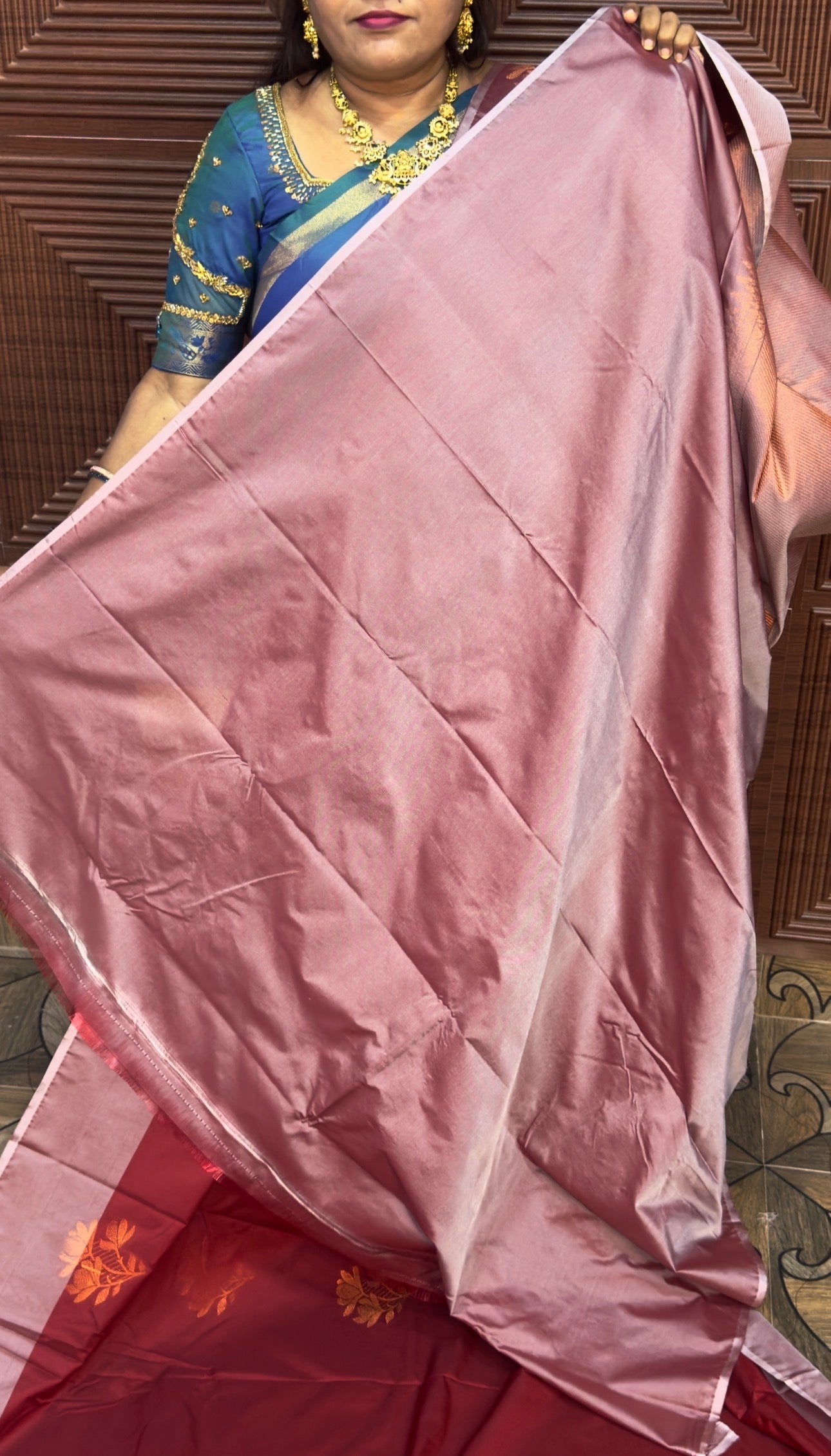 Kanchi Soft Silk Saree(Pk)