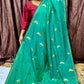 KANCHI SILK SAREE ( sea green )