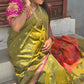 BANARASI SOFT SILK ( meh green )