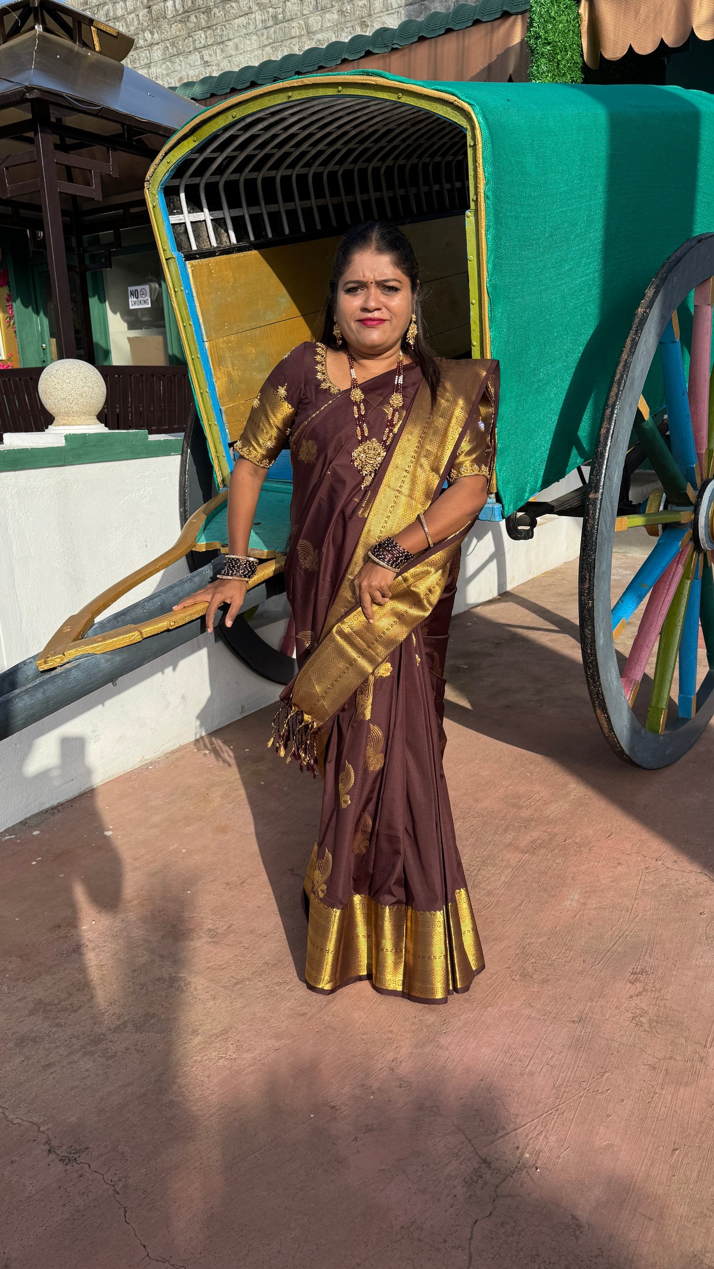 Traditional Kanchi Silk Saree