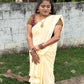 Mul Mul cotton Saree(Onam)