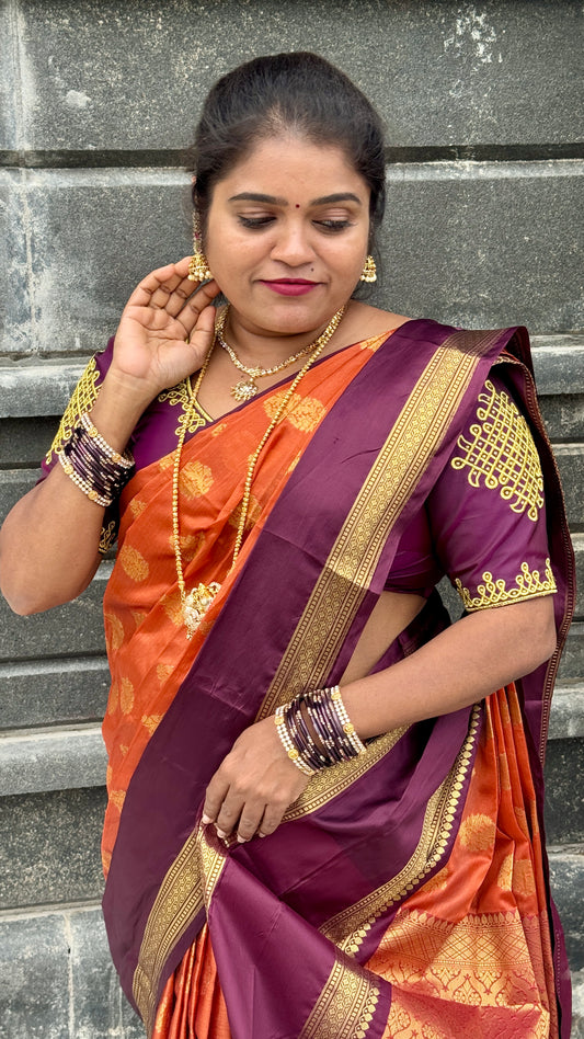 BANARASI SOFT SILK SAREE  (or) ( PRE BOOKING) 15 days Dispatch