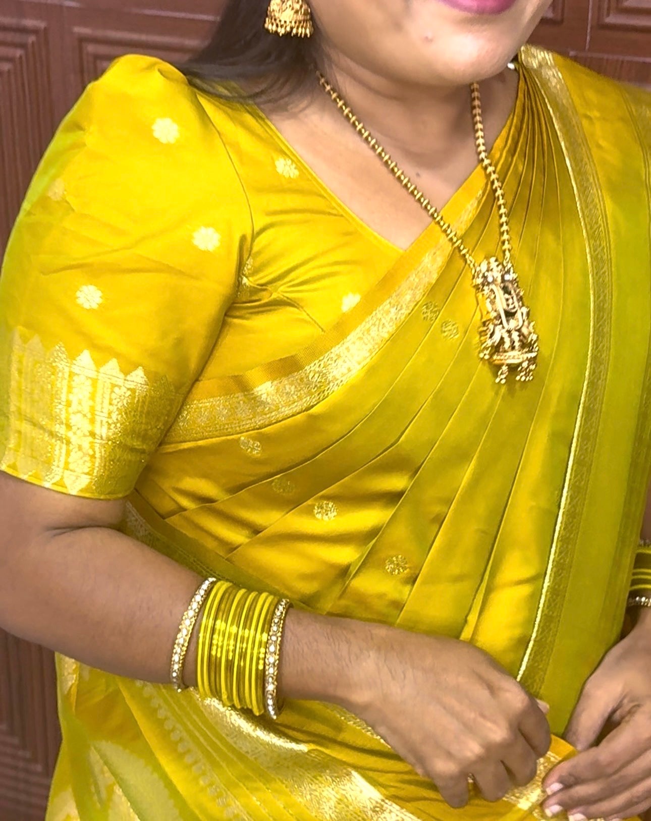 KANCHI SILK SAREE (Ye)