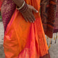 KANCHI SOFT SILK SAREE( pink / Orange)