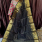 BANARASI SOFT SILK SAREE  BLACK