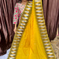 KANCHI SOFT SILK SAREE yellow