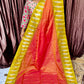KANCHI SOFT SILK SAREE oorange