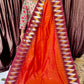 KANCHI SOFT SILK SAREE orange